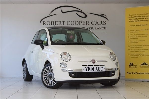 White Used 2014 Fiat 500 Hatchback | £3,995 (Fair price) - Image 1/1