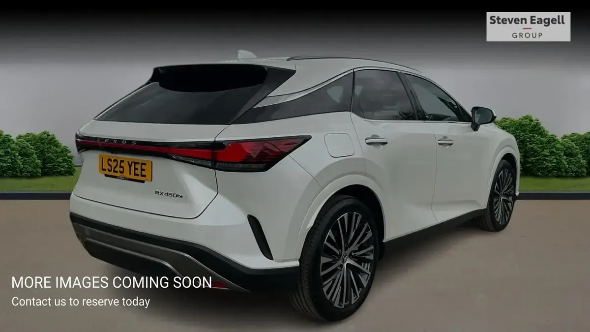 Used Lexus RX450h+ 2025 White Estate