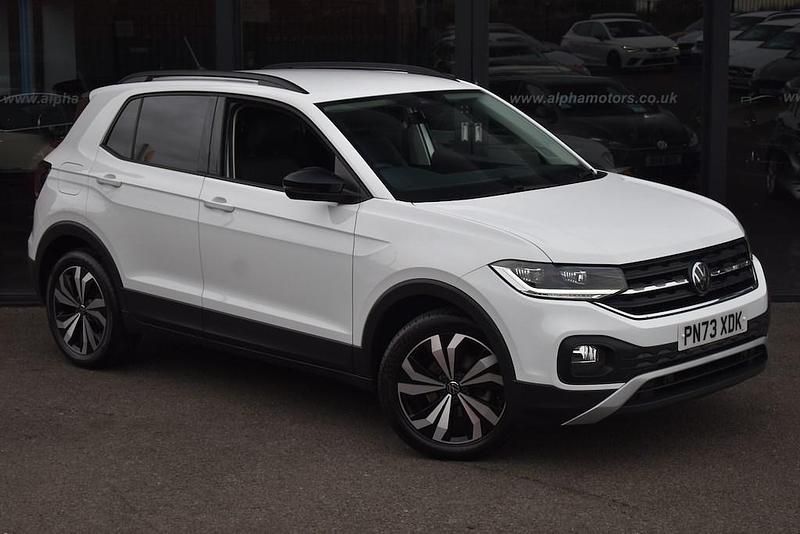 Used VW T-Cross Black Edition 2023 White SUV