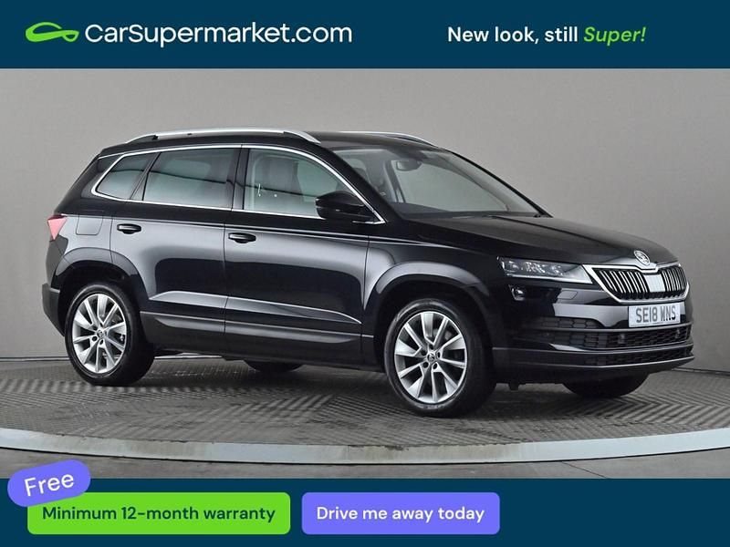 Used Skoda Karoq SE L 150 HP (110 kW) 2018 Black SUV