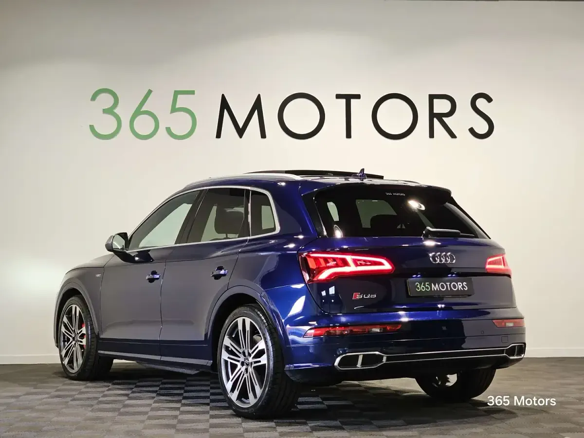 Used Audi SQ5 S-Line 354 HP (260 kW) 2017 Blue SUV