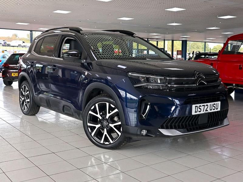 Eclipse blue Used 2023 Citroën C5 Aircross PureTech SUV | £18,489 (A bit pricey) - Image 1/4