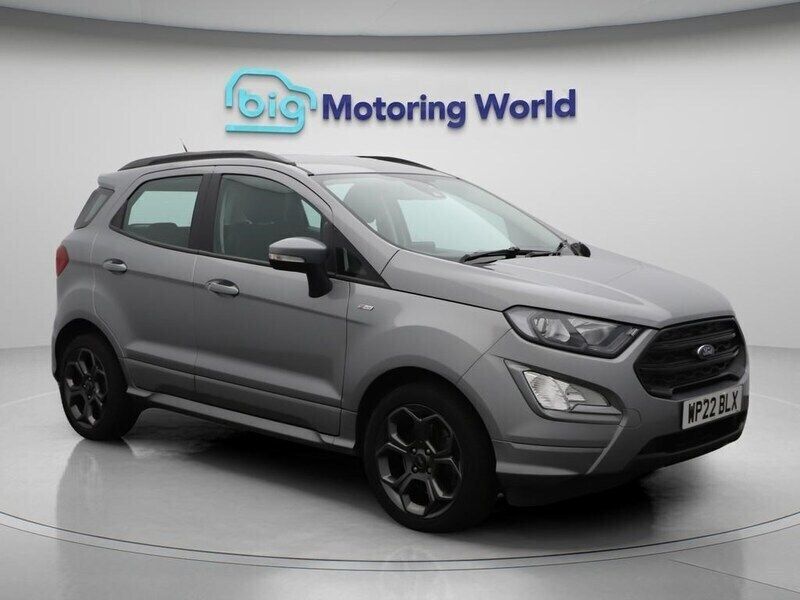 Silver Used 2022 Ford Ecosport ST-Line SUV | £11,400 (Good price) - Image 1/4