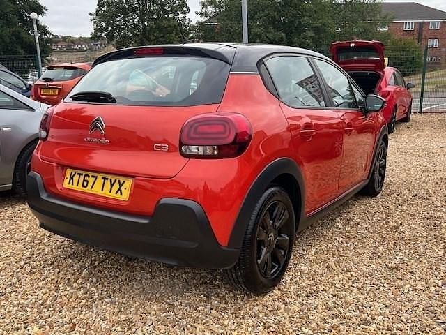 Used Citroën C3 Feel 2018 Orange Hatchback