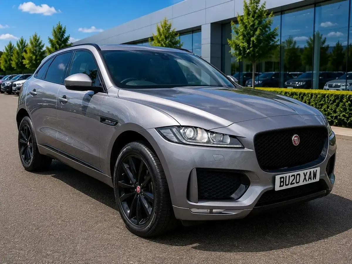 Used Jaguar F-Pace Chequered Flag 180 HP (132 kW) 2020 Grey SUV