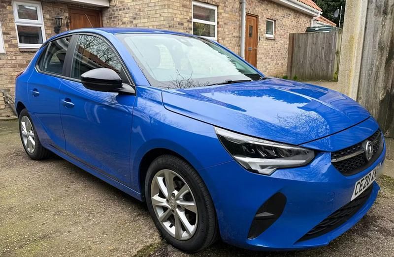 Used Vauxhall Corsa 75 HP (55 kW) 2020 Blue Hatchback