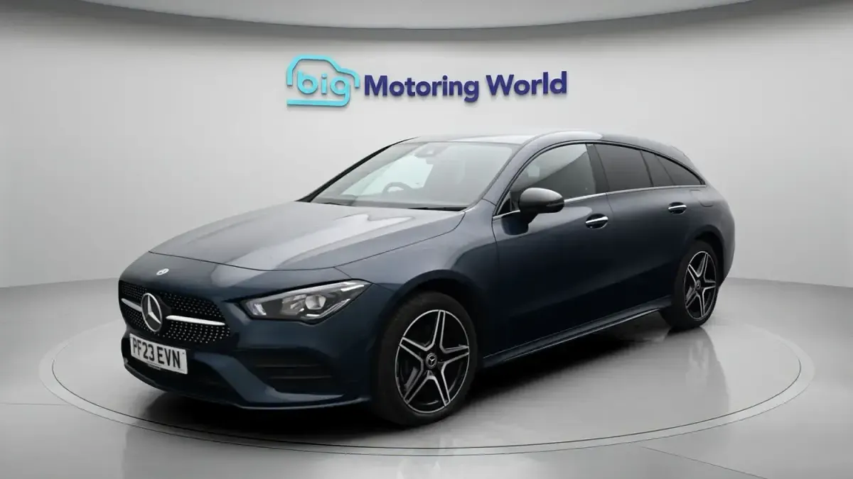 Used Mercedes CLA250 AMG Line Premium 2023 Blue Coupe
