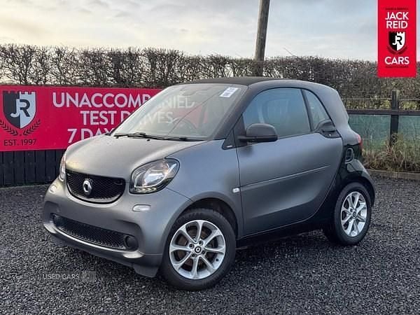 Black Used 2018 Smart ForTwo Coupé Passion Coupe | £5,650 (Fair price) - Image 1/4