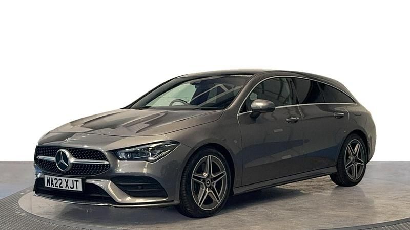 Grey Used 2022 Mercedes CLA250 AMG Line Premium Plus Sedan | £22,420 (Super price) - Image 1/4