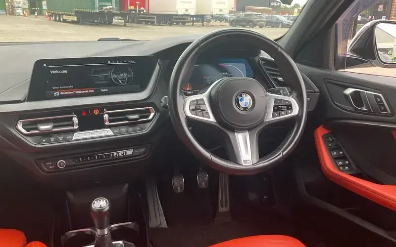 Used BMW 118 M Sport 136 HP (100 kW) 2021 White Hatchback