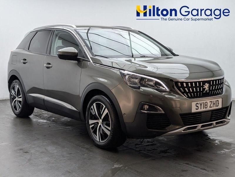 Grey Used 2018 Peugeot 3008 Allure Hatchback | £10,550 (Fair price) - Image 1/4