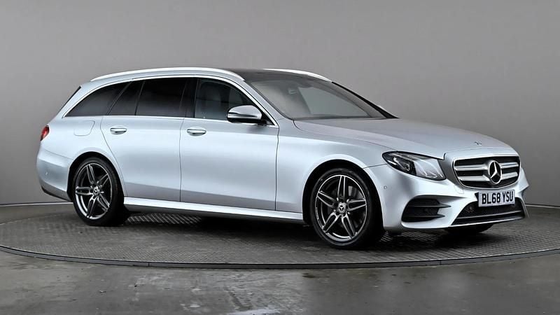 Used Mercedes E200 AMG Line Premium 184 HP (135 kW) 2018 Silver Estate