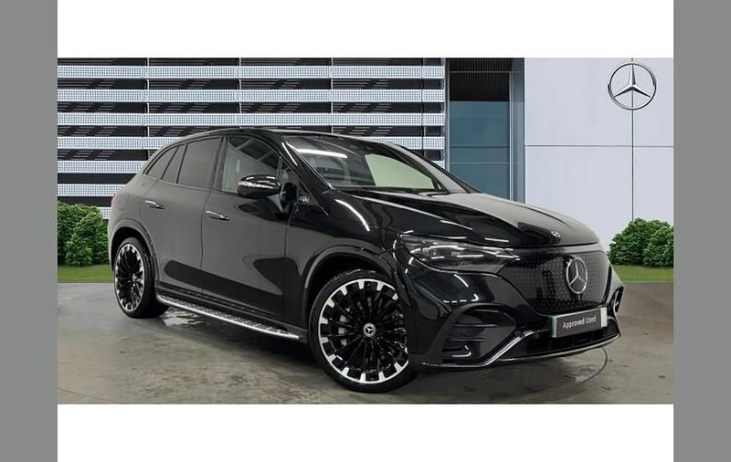 Used Mercedes EQE350 AMG line 214 kW (292 HP) 2025 Black Sedan