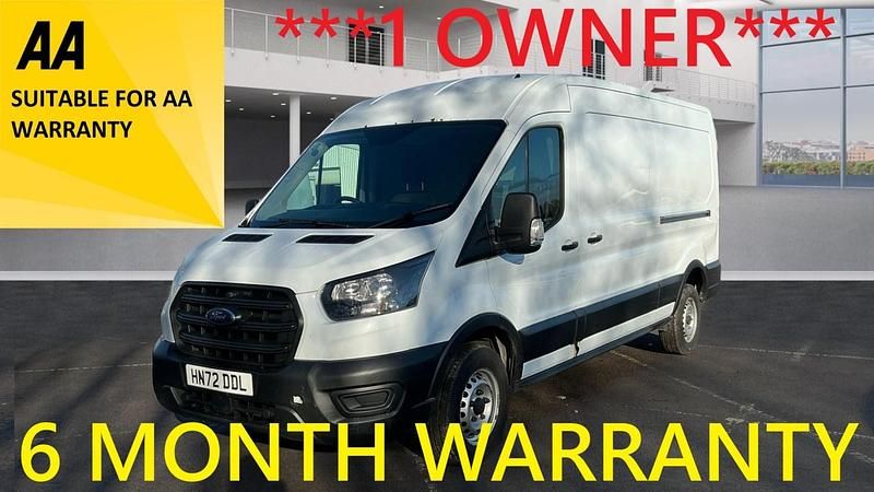 Used Ford Transit 130 HP (95 kW) 2022 White Van