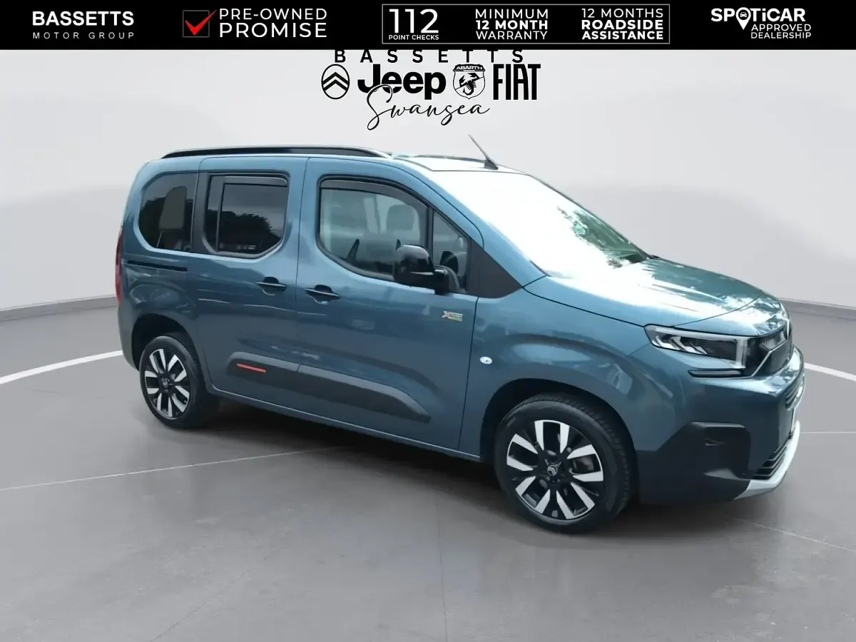 Used Citroën e-Berlingo 130 HP (95 kW) 2025 Blue