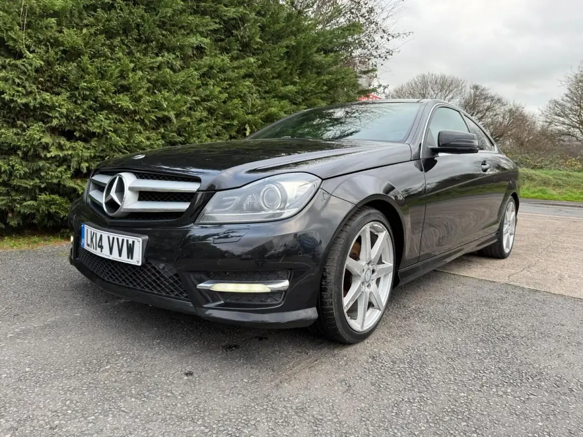 Used Mercedes C250 Sport Edition 2014 Black Coupe