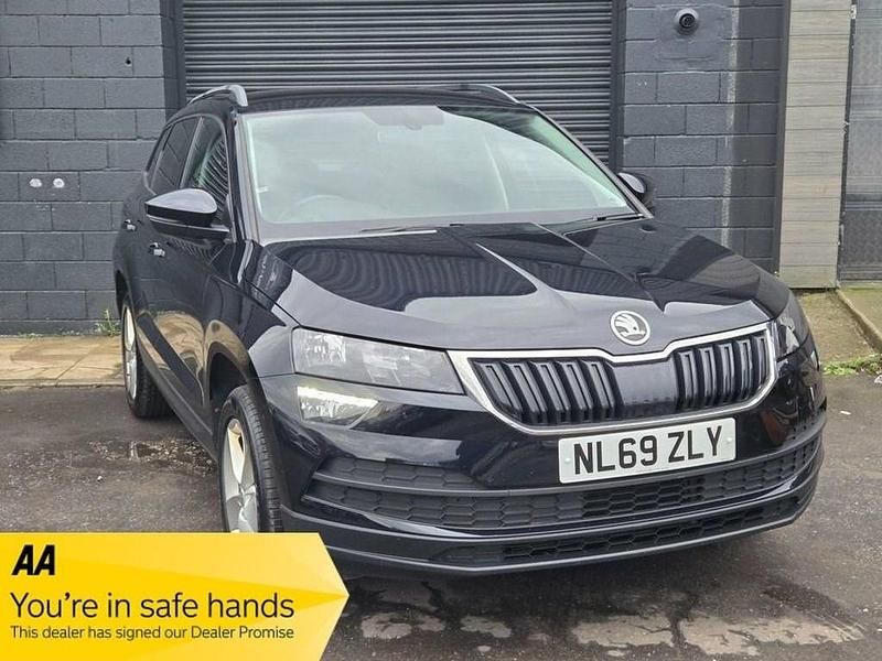 Black Used 2019 Skoda Karoq SE SUV | £9,299 (Fair price) - Image 1/4