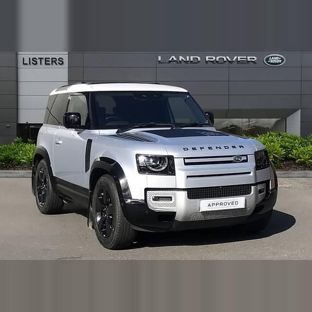 Hakuba silver Used 2022 Land Rover Defender First Edition SUV | £47,990 (Super price) - Image 1/4