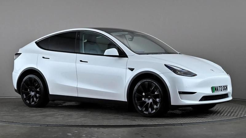 White Used 2022 Tesla Model Y Long Range AWD SUV | £32,198 - Image 1/4