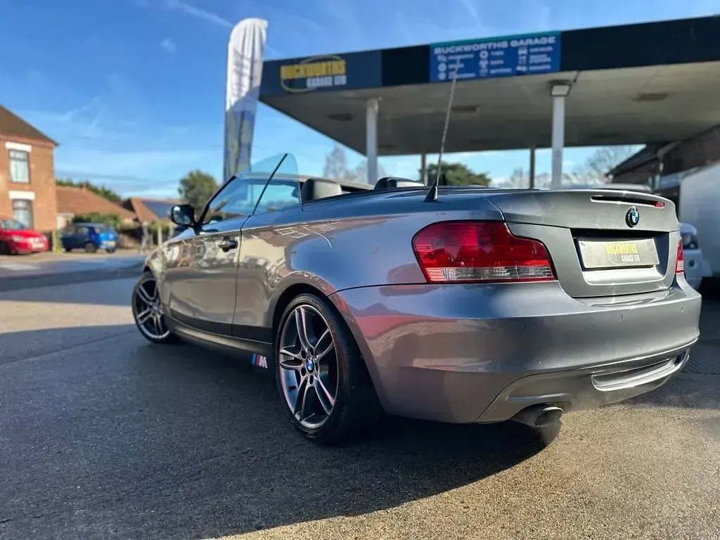 Used BMW 118 Cabriolet M Sport 143 HP (105 kW) 2011 Grey Cabriolet