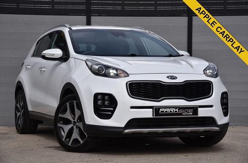 White Used 2017 Kia Sportage GT-Line SUV | £8,995 (Good price) - Image 1/4