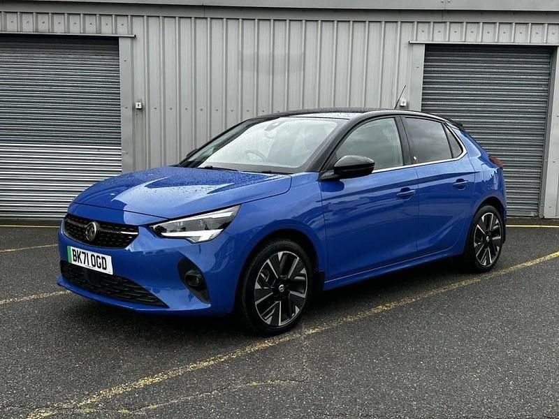 Blue Used 2021 Vauxhall Corsa-e Elite Hatchback | £10,100 (Fair price) - Image 1/4