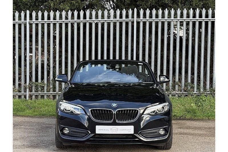 Used BMW 220 Sport Line 2019 Black Cabriolet