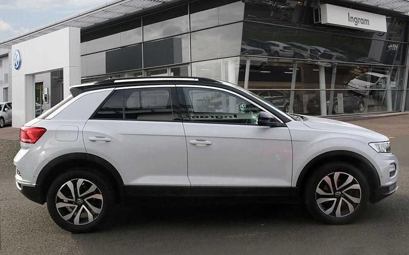 Used VW T-Roc Active 110 HP (80 kW) 2021 Silver SUV