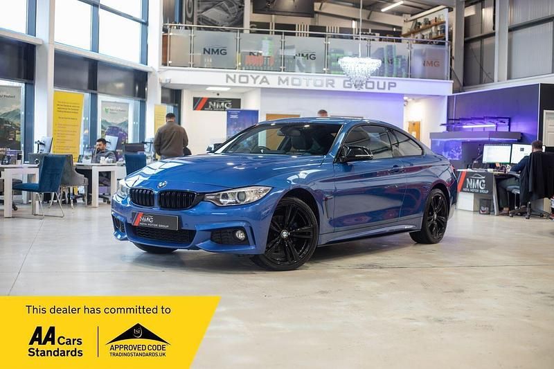 Used BMW 420 M Sport 190 HP (139 kW) 2017 Blue Coupe