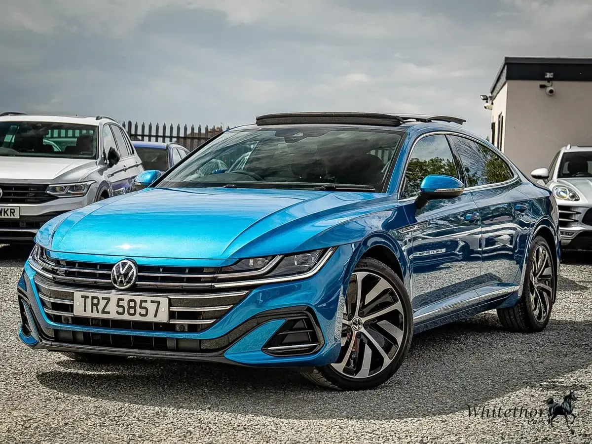 Used VW Arteon R-line 2022 Blue Hatchback