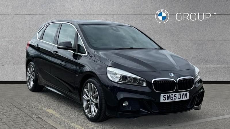 Used BMW 220 Active Tourer M Sport 187 HP (137 kW) 2015 Black MPV