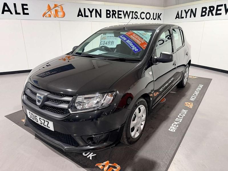 Used Dacia Sandero Ambiance 75 HP (55 kW) 2016 Black Hatchback