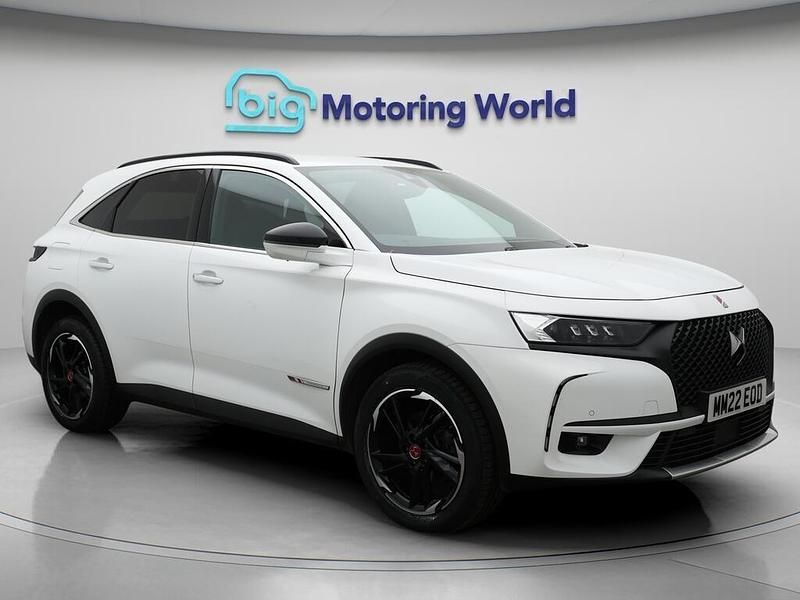 White Used 2022 DS Automobiles DS7 Crossback Performance Line Plus SUV | £16,900 (Fair price) - Image 1/4