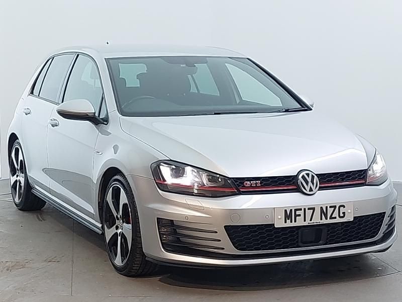 Used VW Golf VII GTI 230 HP (169 kW) 2017 Silver Hatchback