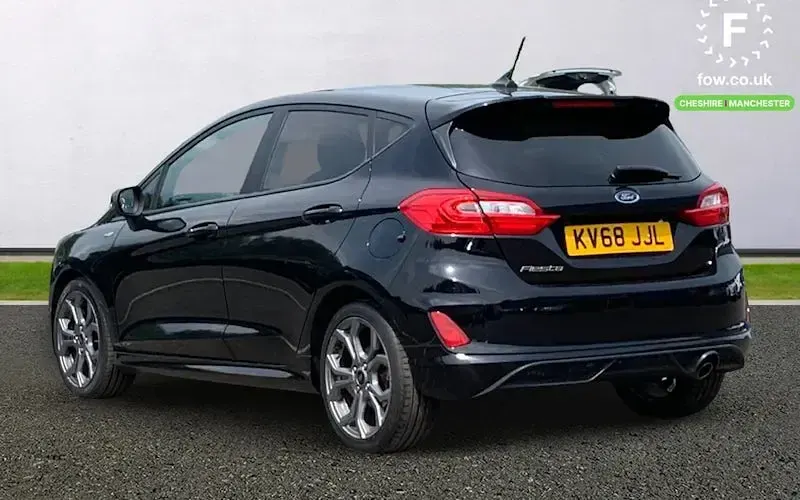 Used Ford Fiesta ST-Line X 101 HP (74 kW) 2019 Black Hatchback