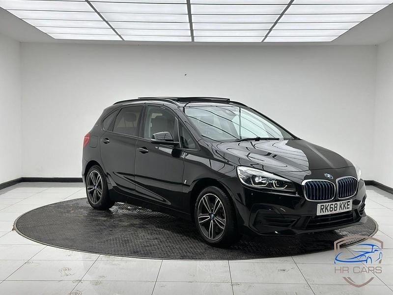 Black Used 2018 BMW 225 Active Tourer Sport Line MPV | £11,990 (Fair price) - Image 1/4