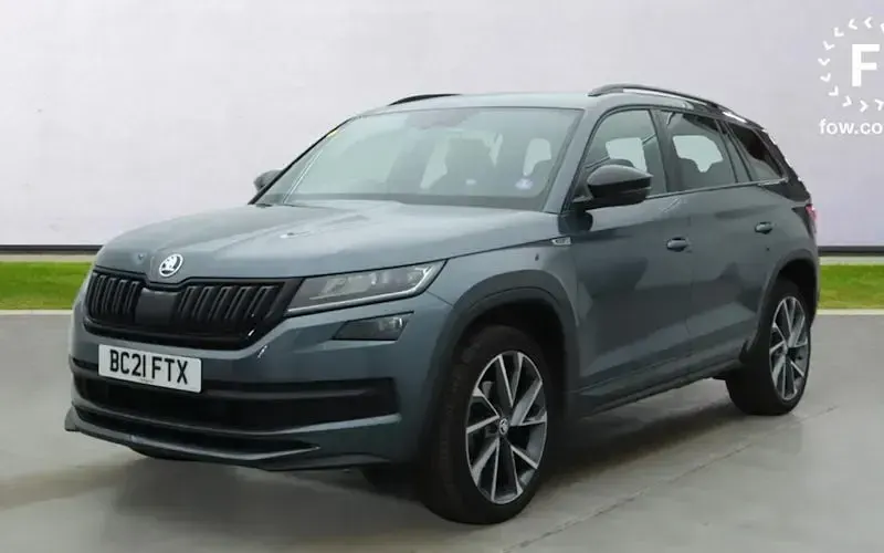Used Skoda Kodiaq SportLine 150 HP (110 kW) 2021 Grey SUV