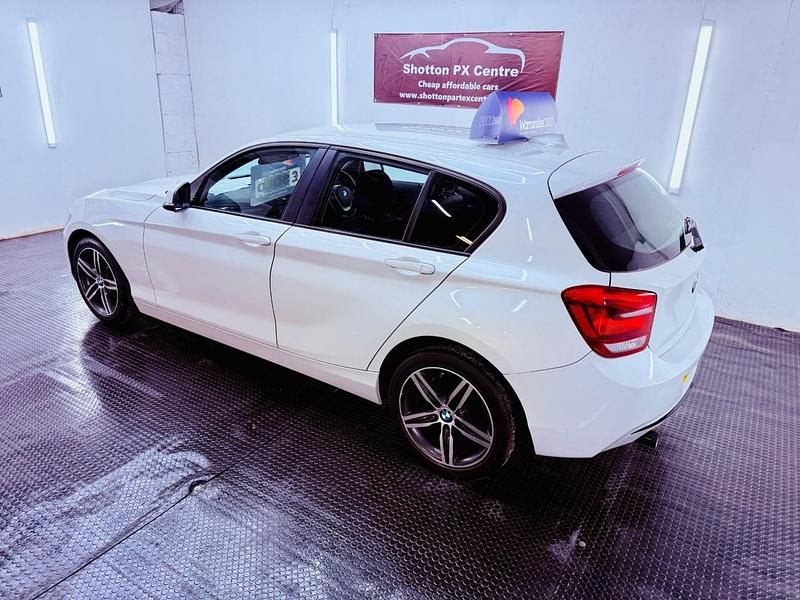Used BMW 116 Sport Line 2014 White Hatchback