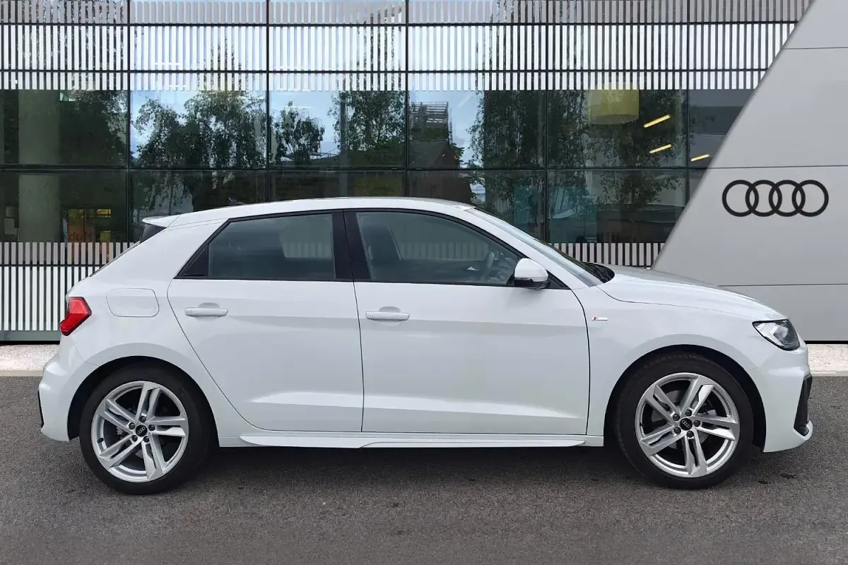 Used Audi A1 Sportback S-Line 2022 White Hatchback