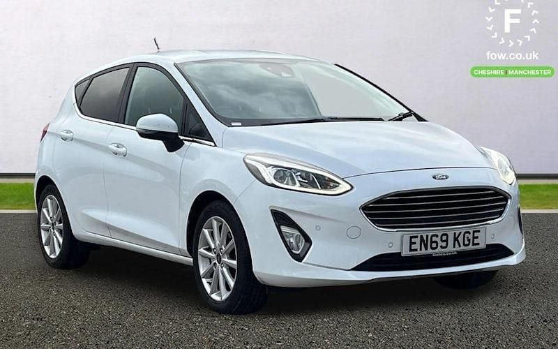 Used Ford Fiesta Titanium X 101 HP (74 kW) 2019 White Hatchback