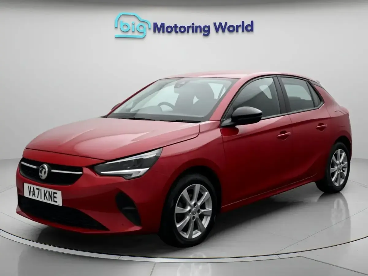 Used Vauxhall Corsa Edition 75 HP (55 kW) 2022 Red Hatchback