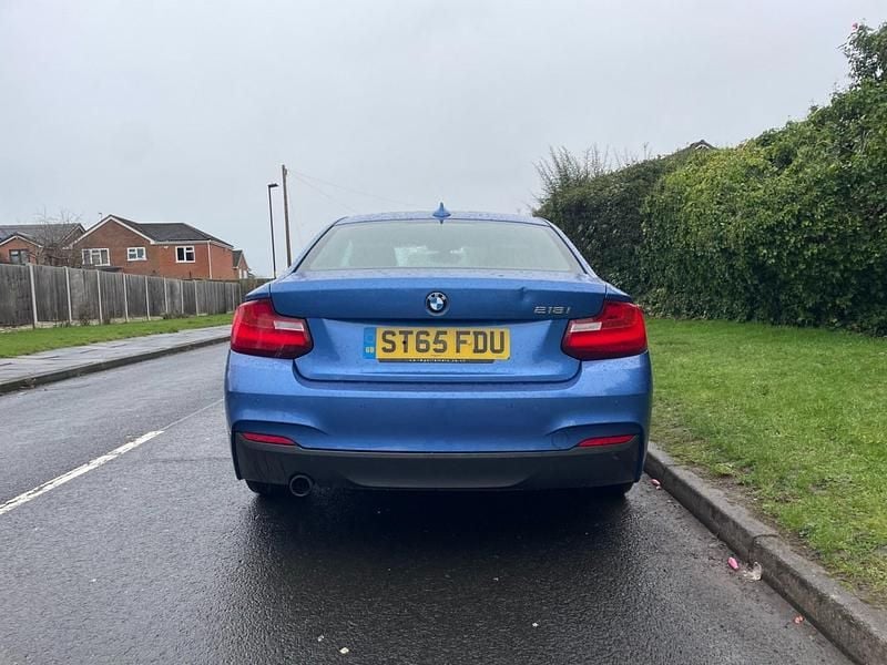 Used BMW 218 M Sport 2015 Blue Coupe
