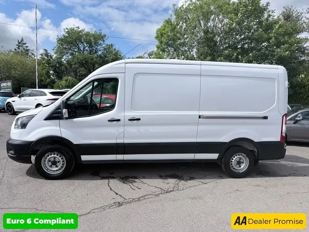 Used Ford Transit 130 HP (95 kW) 2021 White Van