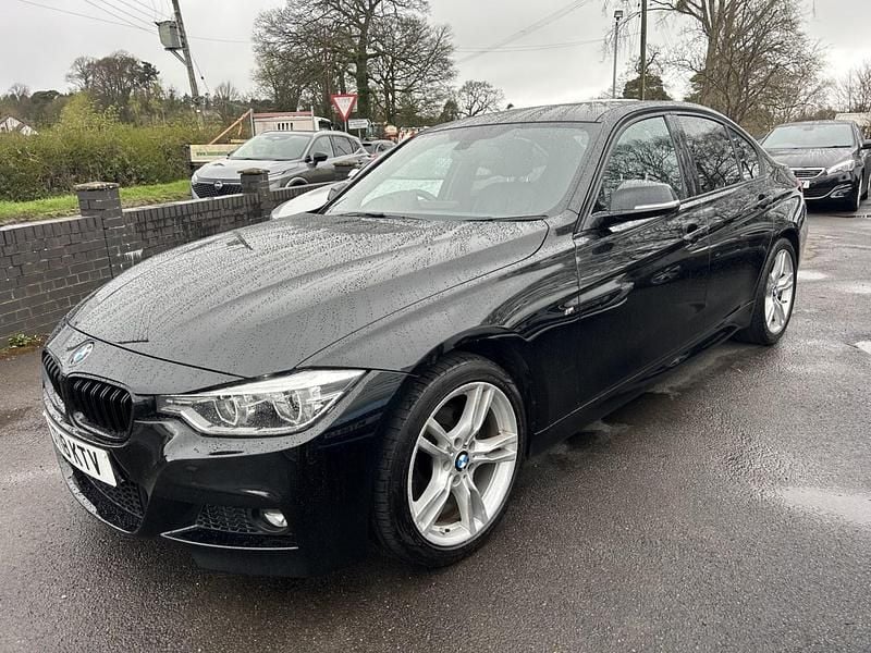 Begagnad BMW 320 M Sport 2018 Svart Sedan
