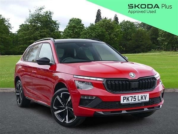 Red New 2025 Skoda Kamiq Monte Carlo SUV | £23,995 (Fair price) - Image 1/4