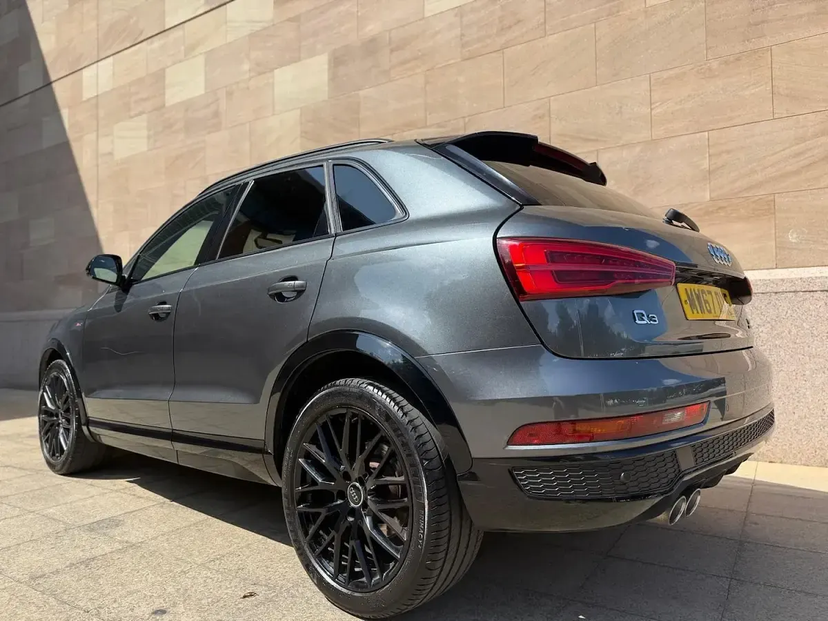 Used Audi Q3 Black Edition 184 HP (135 kW) 2017 Grey SUV