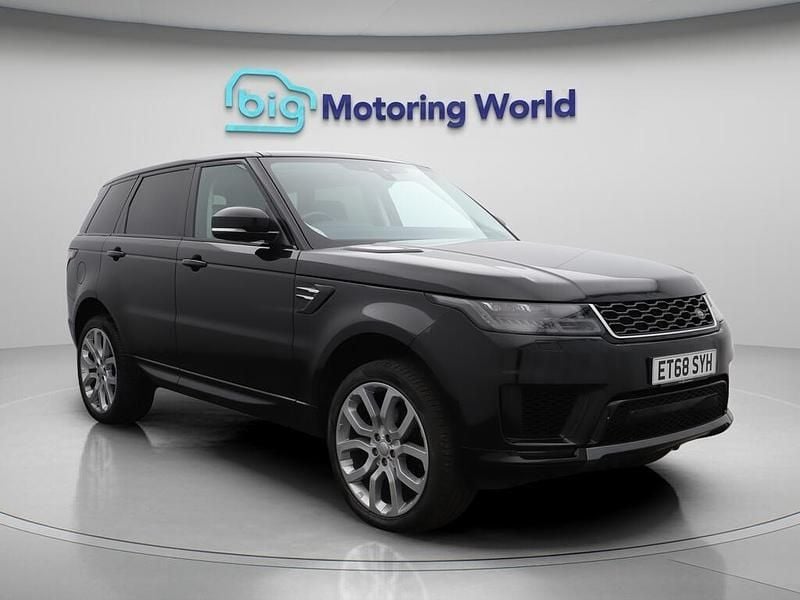 Black Used 2019 Land Rover Range Rover Sport HSE SUV | £27,960 (Good price) - Image 1/4