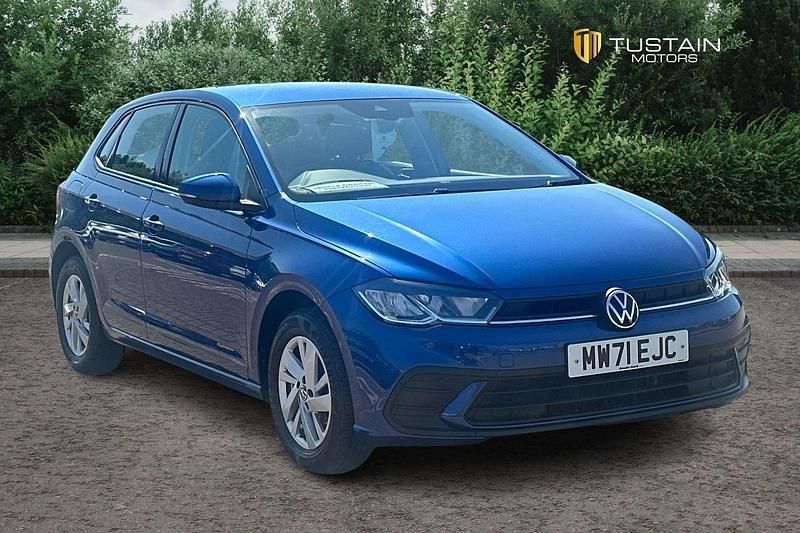 Blue Used 2021 VW Polo S Hatchback | £13,599 (Fair price) - Image 1/4