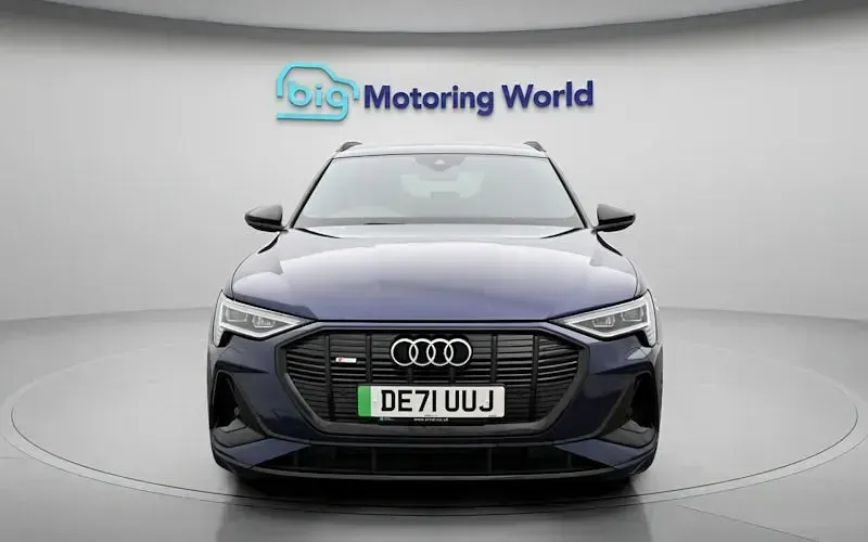 Used Audi e-tron Black Edition 230 kW (313 HP) 2022 Blue SUV