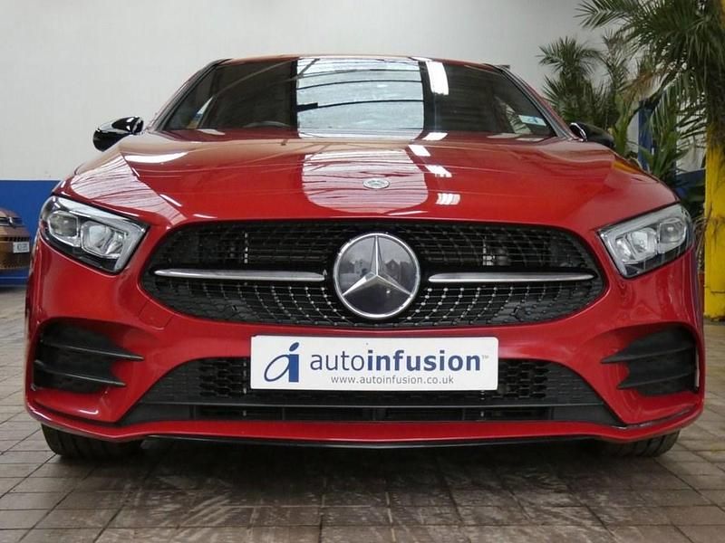 Used Mercedes A250 AMG line 2021 Red Sedan